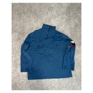 Vintage US Navy utility jumper shirt with petty officer patch